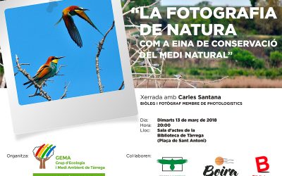 «La fotografia de natura com a eina de conservació del medi natural»