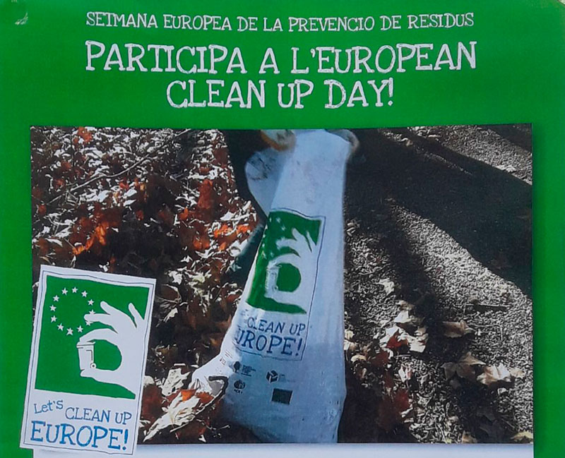 European Clean Up Day: Divendres 11 de Maig